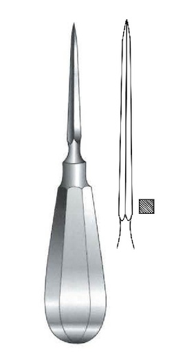 [IU-07185P] Premium bone bonestone with hollow handle