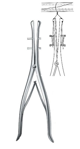 [IU-06736P] Tensor de alambre hueso Demel premium - longitud = 28 cm / 11"