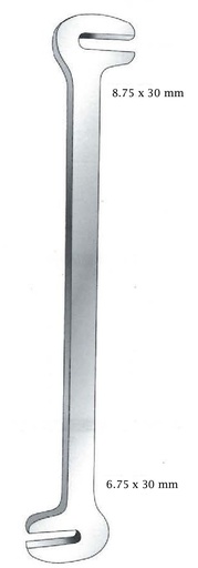 [IU-07472P] Doblador de placas óseas Lane premium - longitud = 18 cm / 7"
