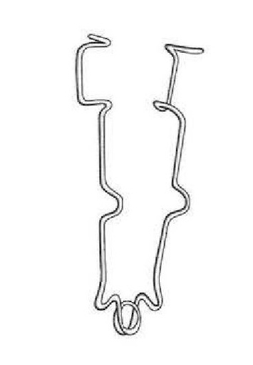 [IU-06246P] Premium Bowman Eye Speculum - length = 7 cm / 2-3/4"