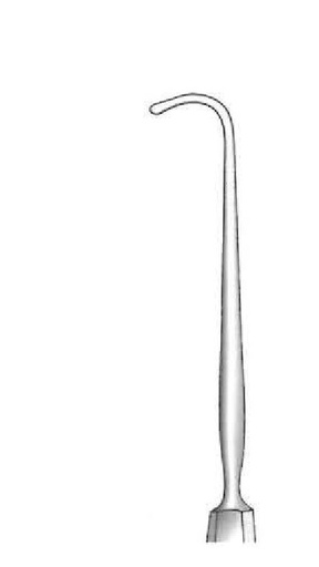 [IU-06309P] Graefe Premium strabismo hook, big