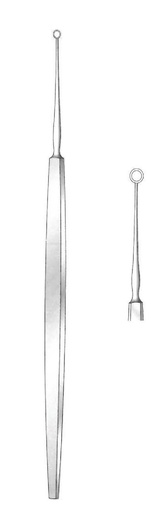 [IU-06331P] Meyhoefer premium chalazion curette - diameter = 4.0 mm