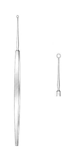 [IU-06332P] Meyhoefer premium chalazion curette - diameter = 4.5 mm