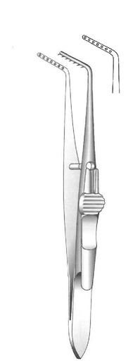 [IU-06448P] Jameson Premium strabismo clamp, left