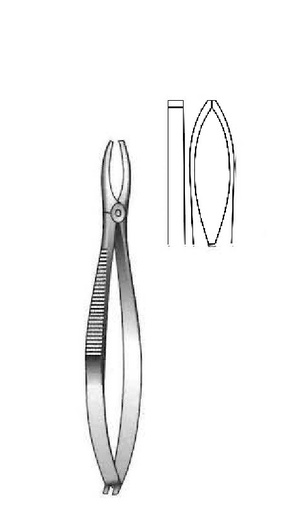 [IU-00547P] Pinza para cilios de Gradle premium