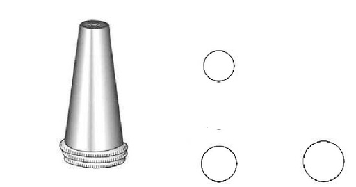 [IU-04202P] Juego de espéculos de oído Troeltsch premium