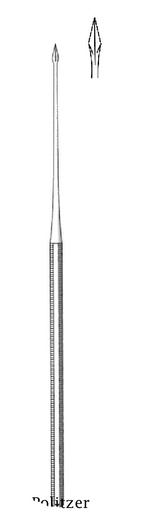 [IU-04422P] Aguja para paracentesis Pulitzer premium, recta