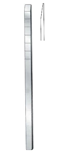 [IU-07692P] Chisel for cottle premium bones, wide = 9 mm - length = 18 cm / 7 "