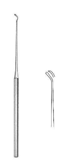 [IU-04405P] Micro dissector fisch premium, angled to the right