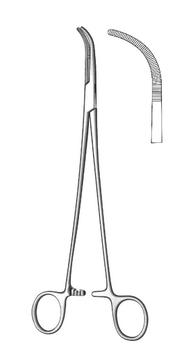 [IU-00821P] Pinza para arteria Mixter premium - longitud = 23 cm / 9"