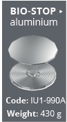 [IU1-990A] Sistema Bio Stop de Aluminio para Contenedor de Esterilización Barrera B3