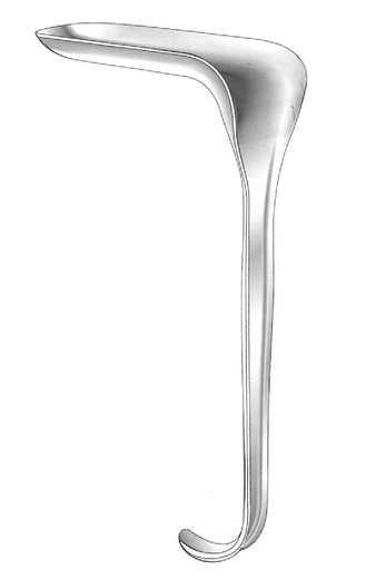[IU-01631P] Kallmorgen Especulo Vaginal - Valva = 70 x 40 mm, Vignal Specula
