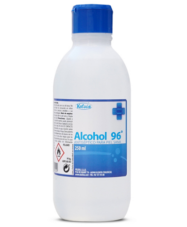 Alcohol Antiséptico 96 Grados de Kelsia