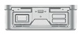 Base de Contenedor para Esterilización de Modelo A1 - No Perforado de Tamaño Medio 1/2 - 310 x 272 x H mm