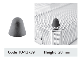 Sterilization baskets support
