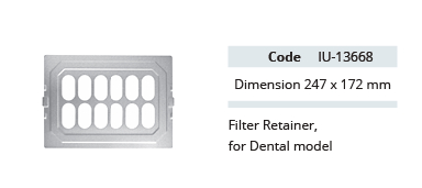 Retenidor de filtres per a diferents models de contenidors