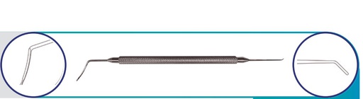 [IU-BH2041] Espátula y Gancho para Lasik - Doble Extremo