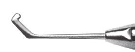 [IU-BH2011] Espátula Separador para Lasek, Punta Semiafilada y Angulada - Longitud de 11,5 cm