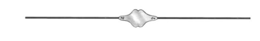 Sonda Lacrimal de Bowman de Acero Inoxidable, Puntas Abotonadas - Doble Extremo
