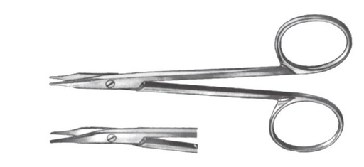 Tijera para Tenotomía de Stevens - Longitud de 10,5 cm