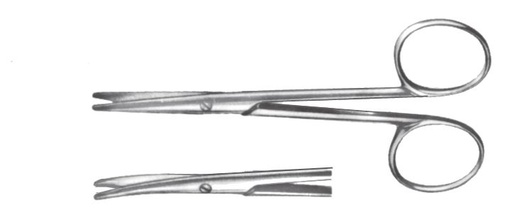 Tijera para Estrabismo de Bonn con Puntas Romas