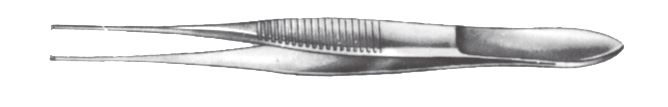 Pinza para Tejidos con Dientes 1 x 2 - Longitud de 10 cm