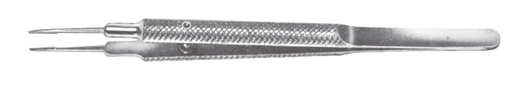 Pinza para Sutura de Tennant con Plataforma - Longitud de 10 cm