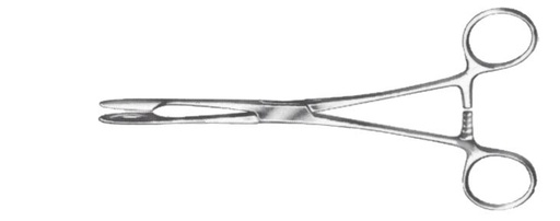 [IU-BH975] Pinza para Esterilización, Curva - Longitud de 20 cm