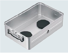 Base de Contenedor para Esterilización de Modelo Barrera B3 con Sistema Bio Stop de PPSU - Tamaño Extra Grande - 600 x 365 x H mm