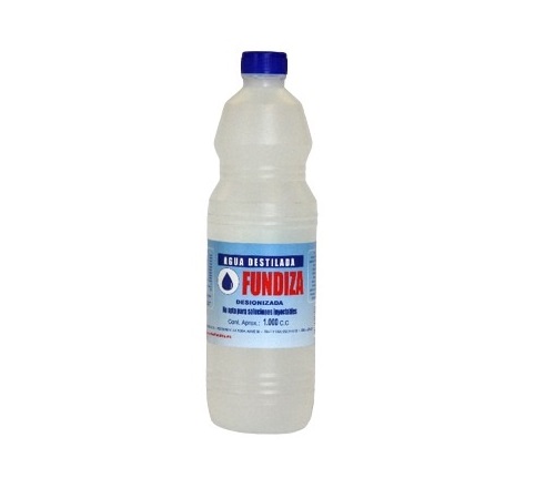 Agua Destilada Desionizada de 1 o 5 Litro(s)